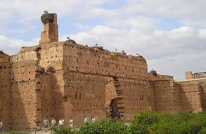 Дворец Эль Бади в Марраккеше, Марокко