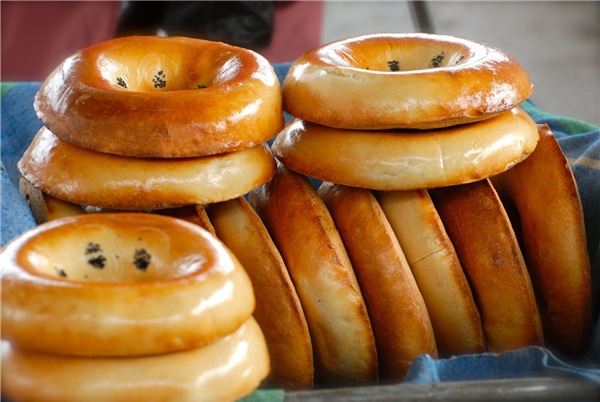 Famous Samarkand bread