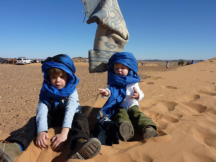 Марокканская Сахара - гигантская песочница