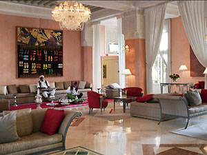 Отель Sofitel Marrakech Palais Imperial, лобби